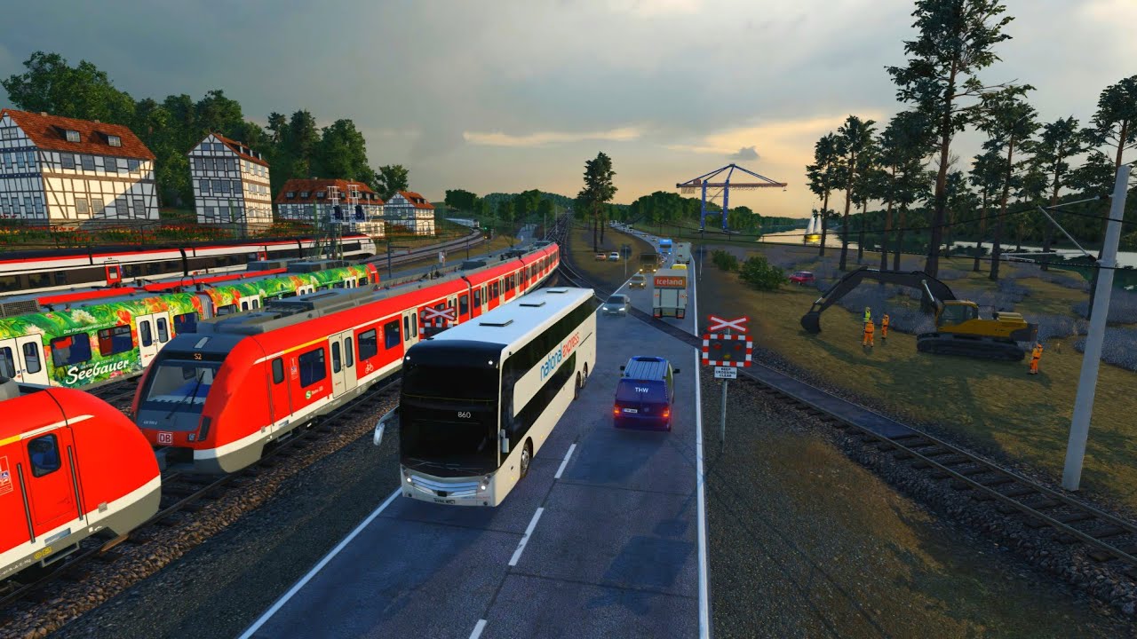 Transport Fever 2: Der Bahnübergang Teil 1313