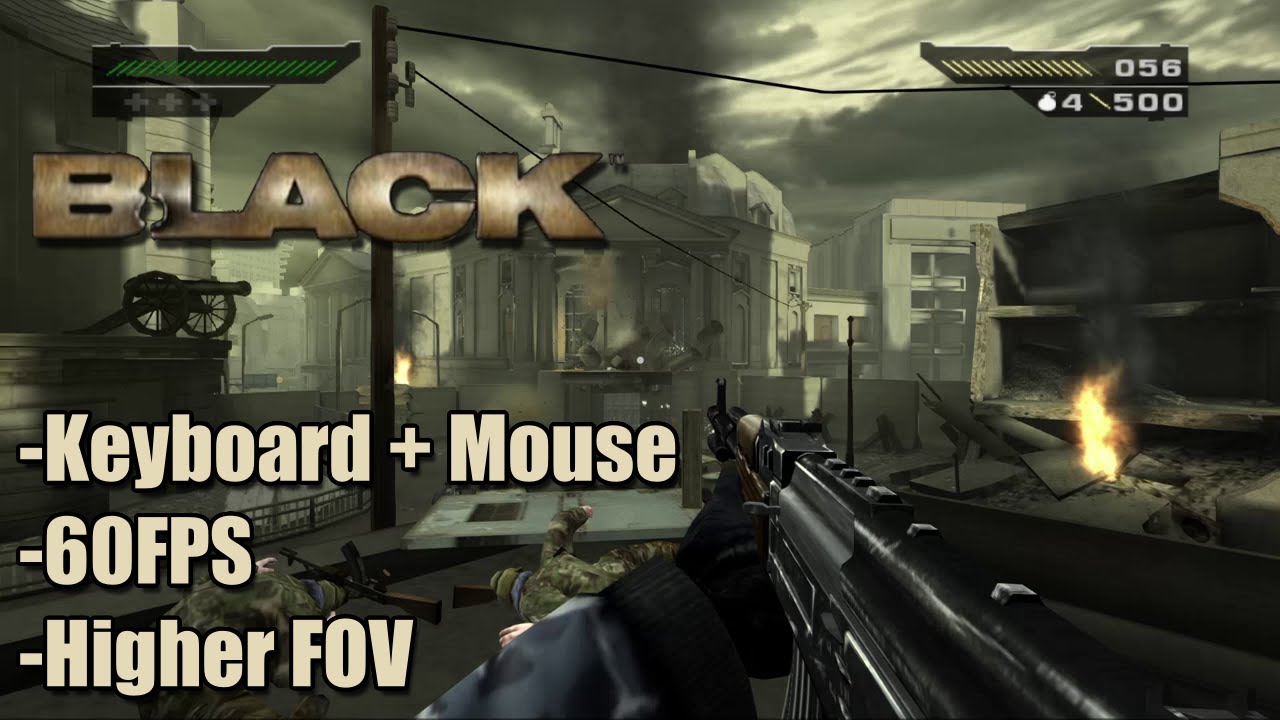Black plays SO much better on PC w/ Mouse Injector, 60FPS & higher FOV in 16:9