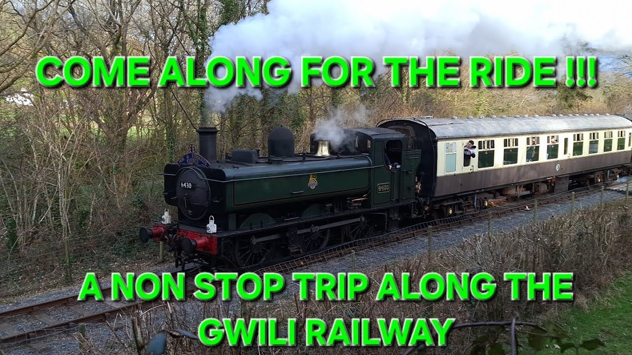 From Abergwili Junction to Dan-y-coed - A NONSTOP Express run along the GWILI RAILWAY 🛤