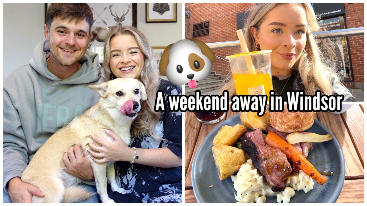 A wholesome weekend away with James + Pinky 🥰