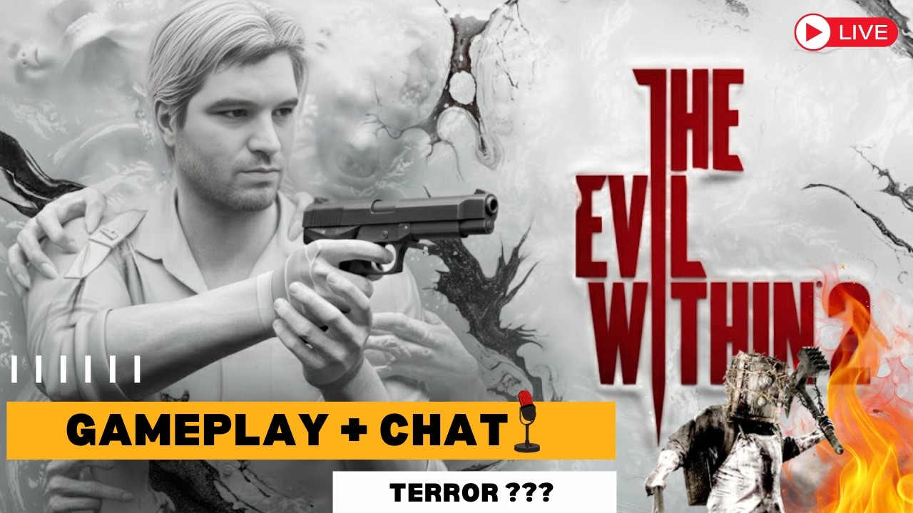 MELHOR que RESIDENT EVIL? Primeira vez no THE EVIL WITHIN 2 👀 #live | Better than resident evil?
