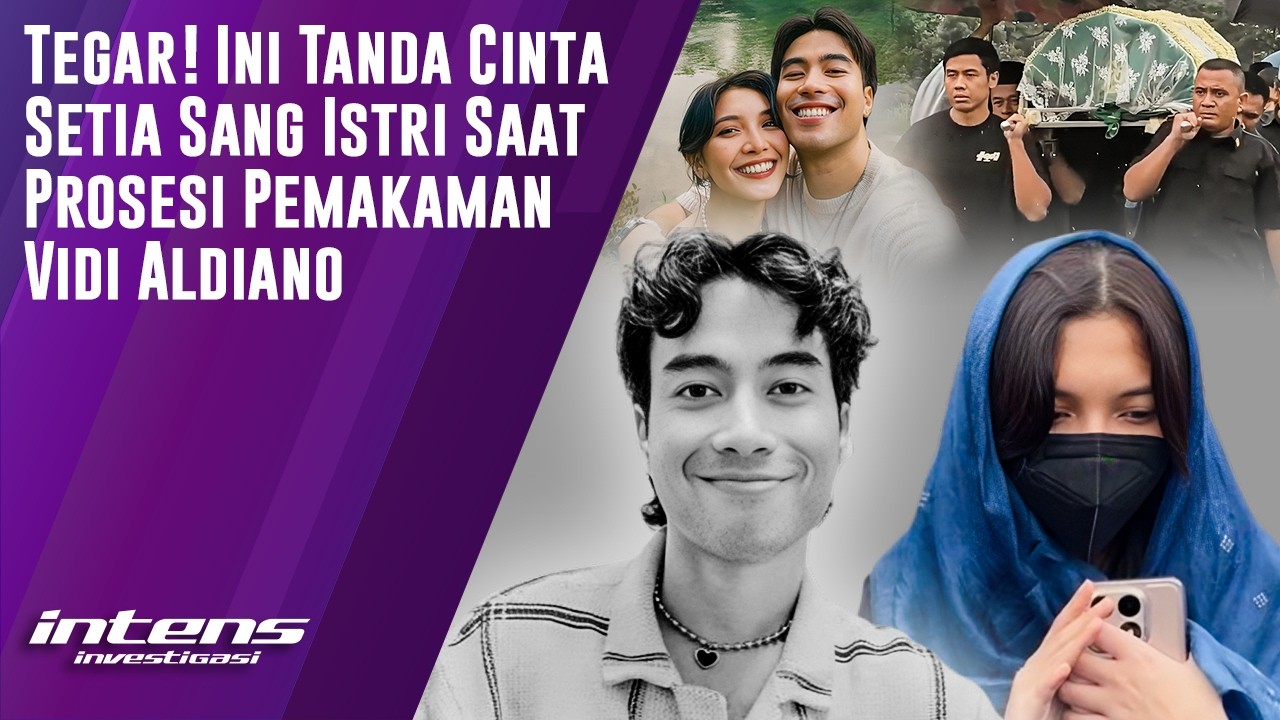 Kesedihan istri Saat Prosesi Pemakaman Vidi Aldiano | Intens Investigasi | Eps 6421