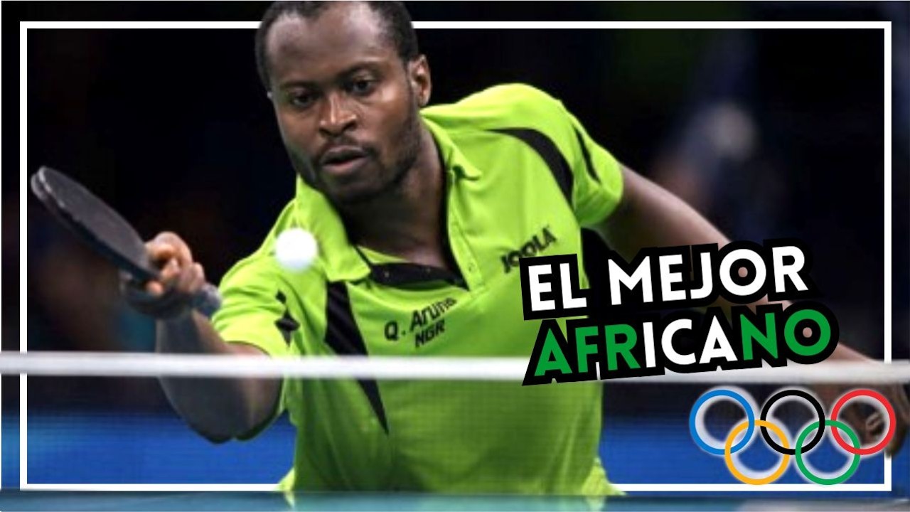 🔥La Historia de Quadri Aruna + Reacción a sus MEJORES PUNTOS 🏓Una LEYENDA del Tenis de Mesa Africano