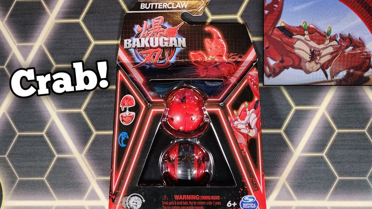 Bakugan Aquatic Butterclaw Opening/Review! (Generation 3)