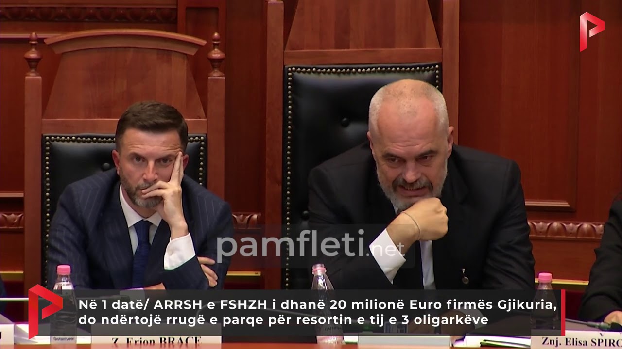 ARRSH e FSHZH i dhanë 20 mln Euro 'Gjikuria'-s, do ndërtojë parqe për resortin e tij e 3 oligarkëve
