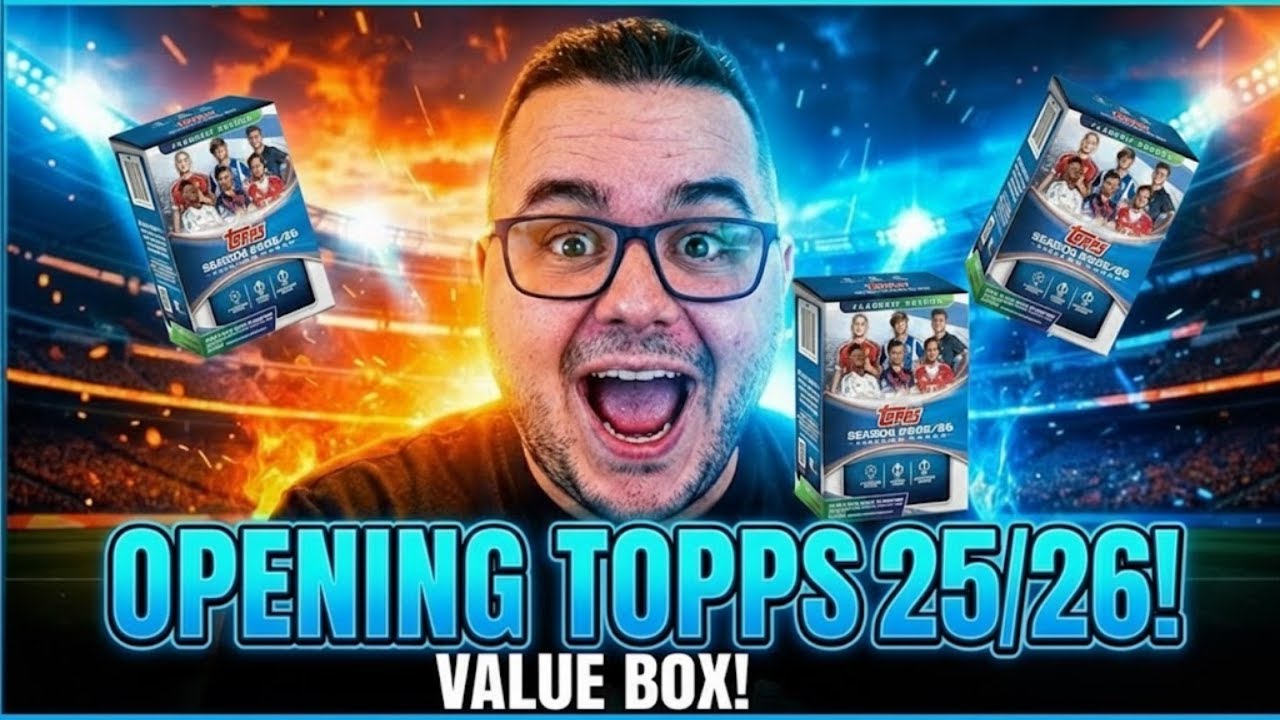 I SPENT £25 ON THIS TOPPS BOX - HERE'S WHAT HAPPENED