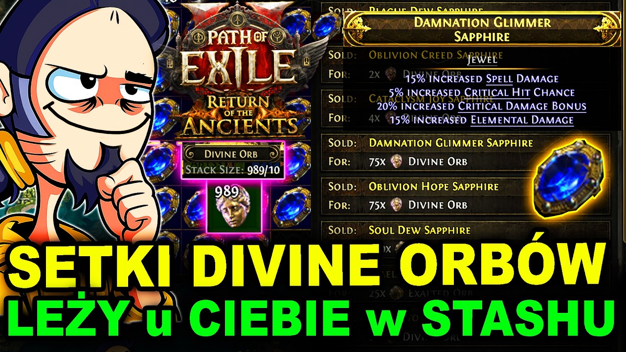 SETKI DIVINE ORB LEŻY u CIEBIE w SKRZYNI! Path of Exile 2