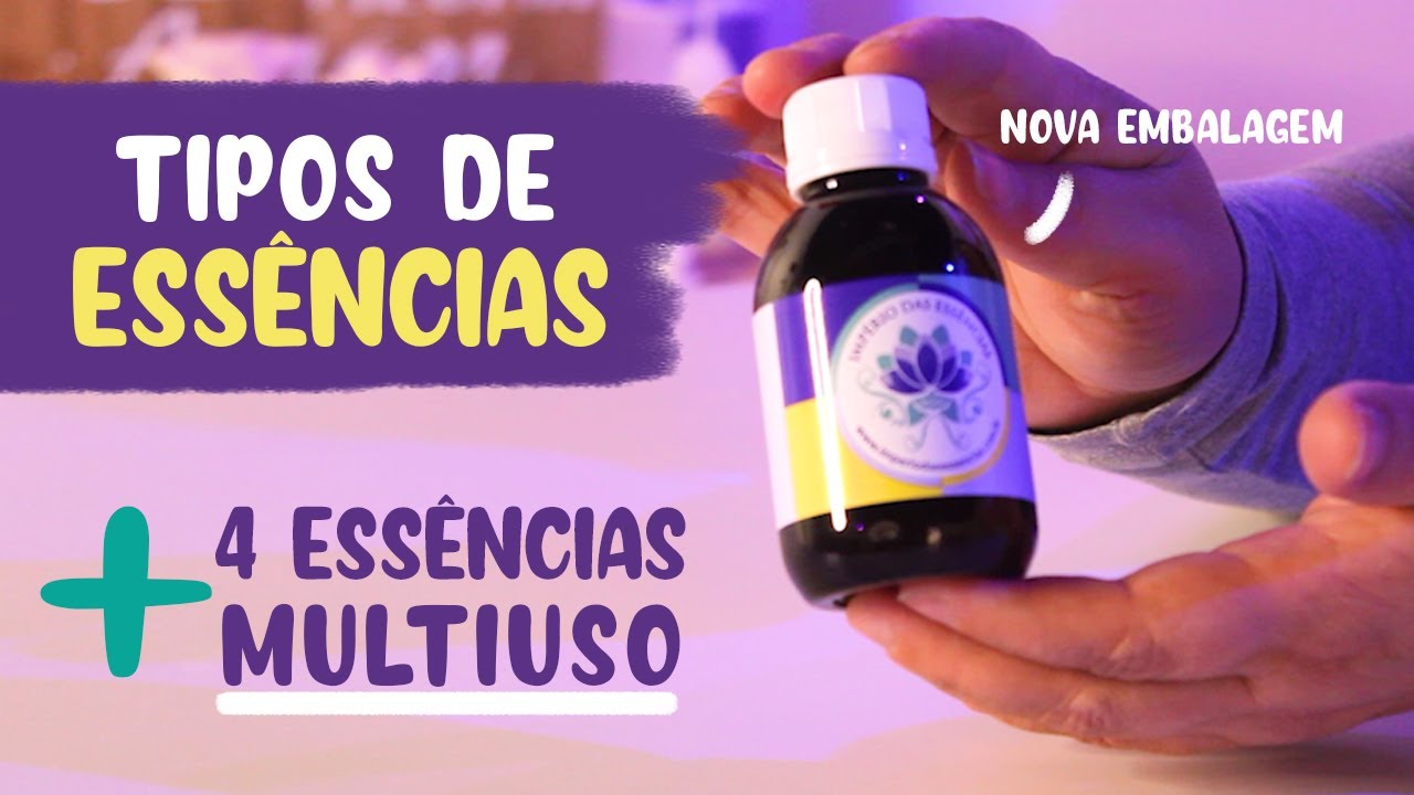 TIPOS DE ESSÊNCIAS + 4 ESSÊNCIAS MULTIUSO | Difusores, Velas e Sabonetes | Império das Essências