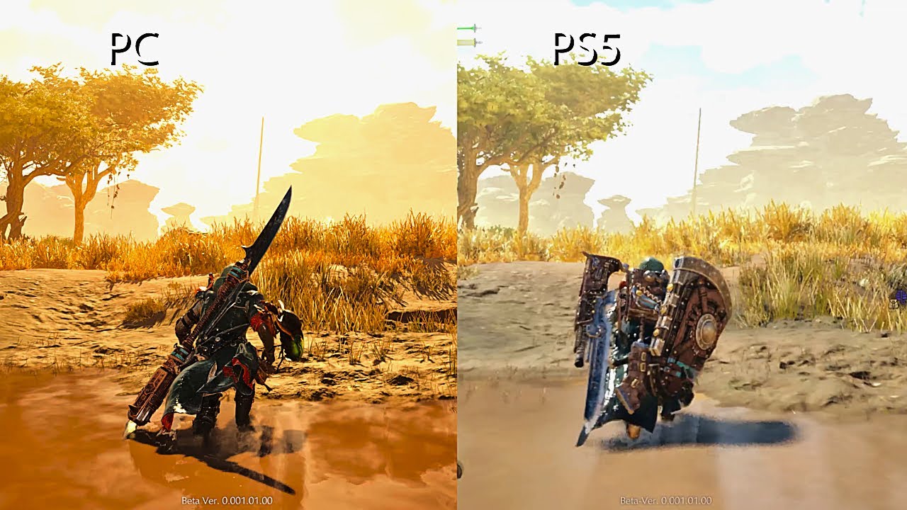 Monster Hunter Wilds Quick PC Vs. PS5 Comparison
