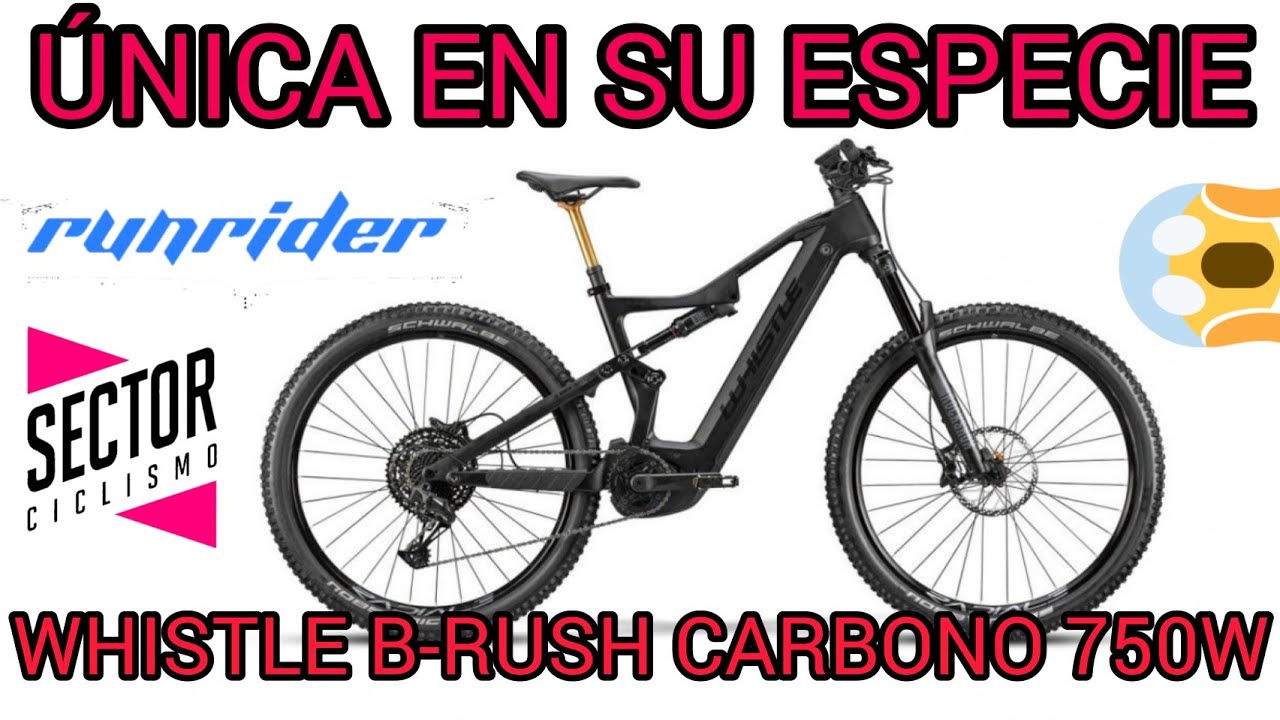 LA EBIKE QUE LO TIENE TODO WHISTLE B-RUSH 750W