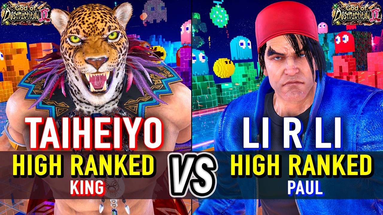 T8 🔥 TAIHEIYO (King) vs LI R LI (Paul) 🔥 Tekken 8 High Level Gameplay