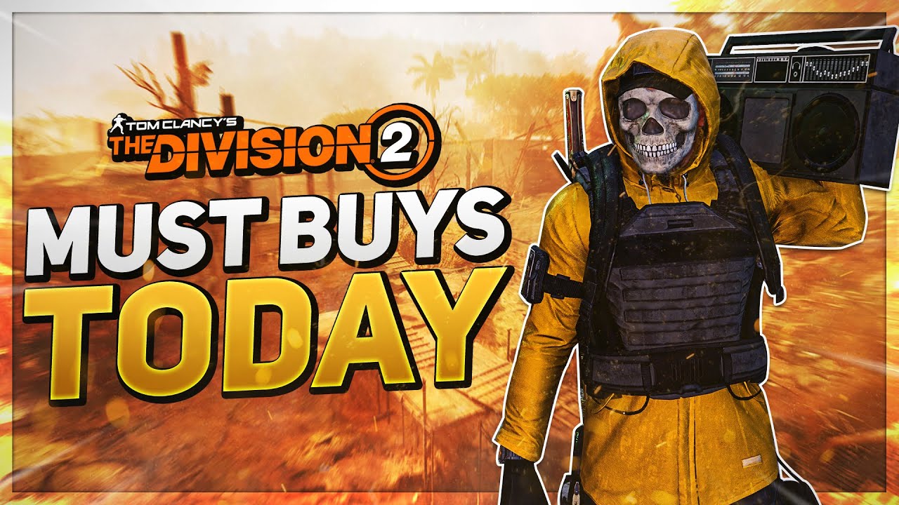 *PICK UP TWO EXOTICS & MUST BUYS NOW* The Division 2: Weekly Vendor Reset for BOTH Secret Vendors...