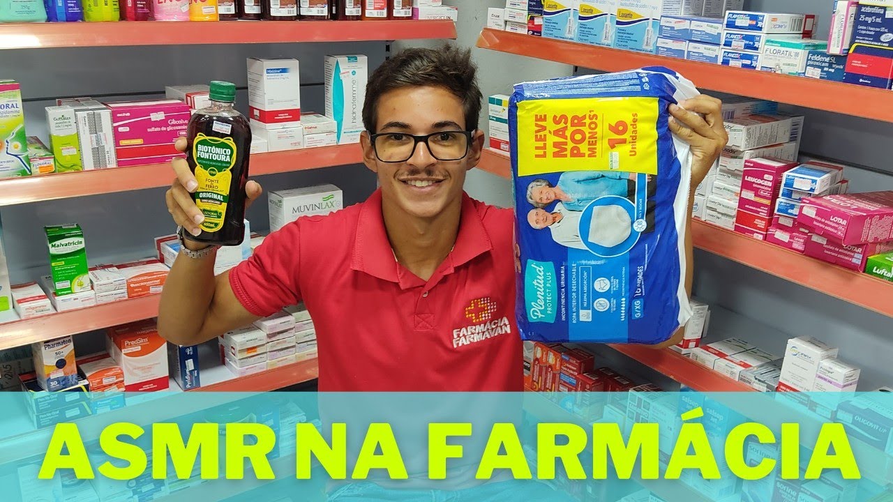 ASMR PELA FARMÁCIA