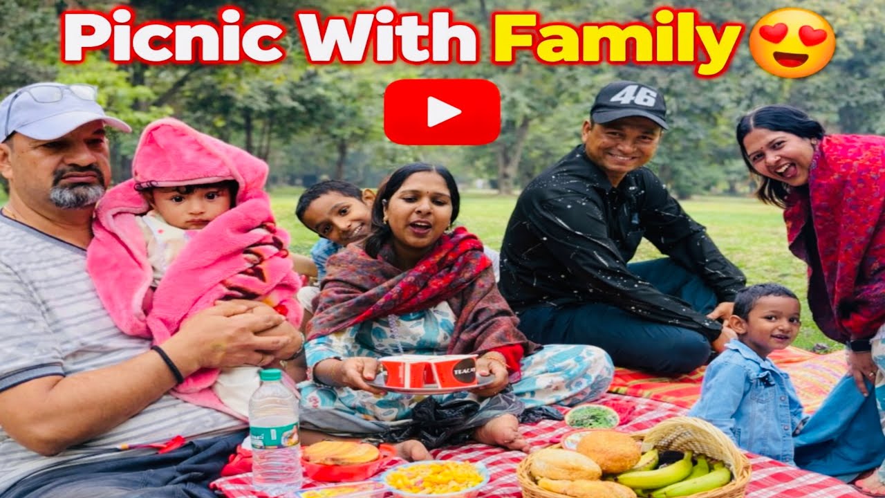 Barish Ne Puri Picnic Kar Di Kharab😥// Picnic With Family 😍// Bahut Bura Hua🥲#youtube #viralvideo 