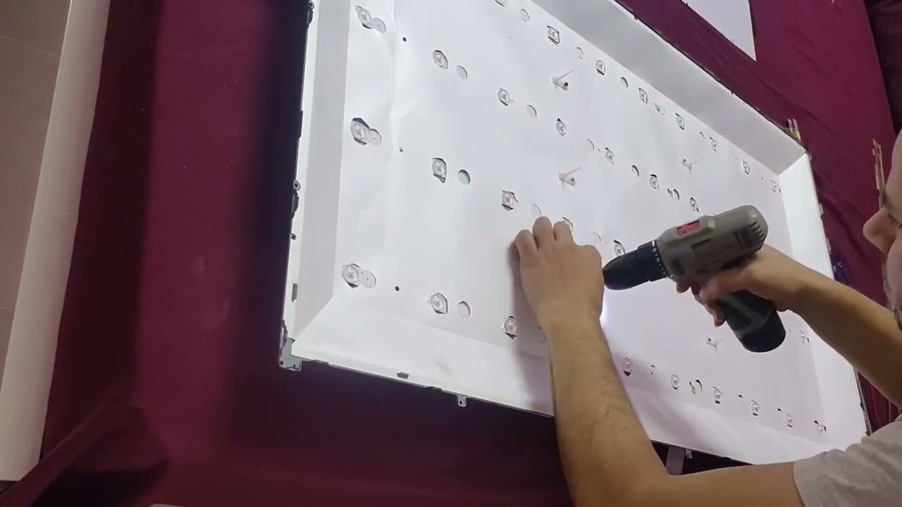 شاشه CONTEX CON50S شاشه سوداء عطل ليدات