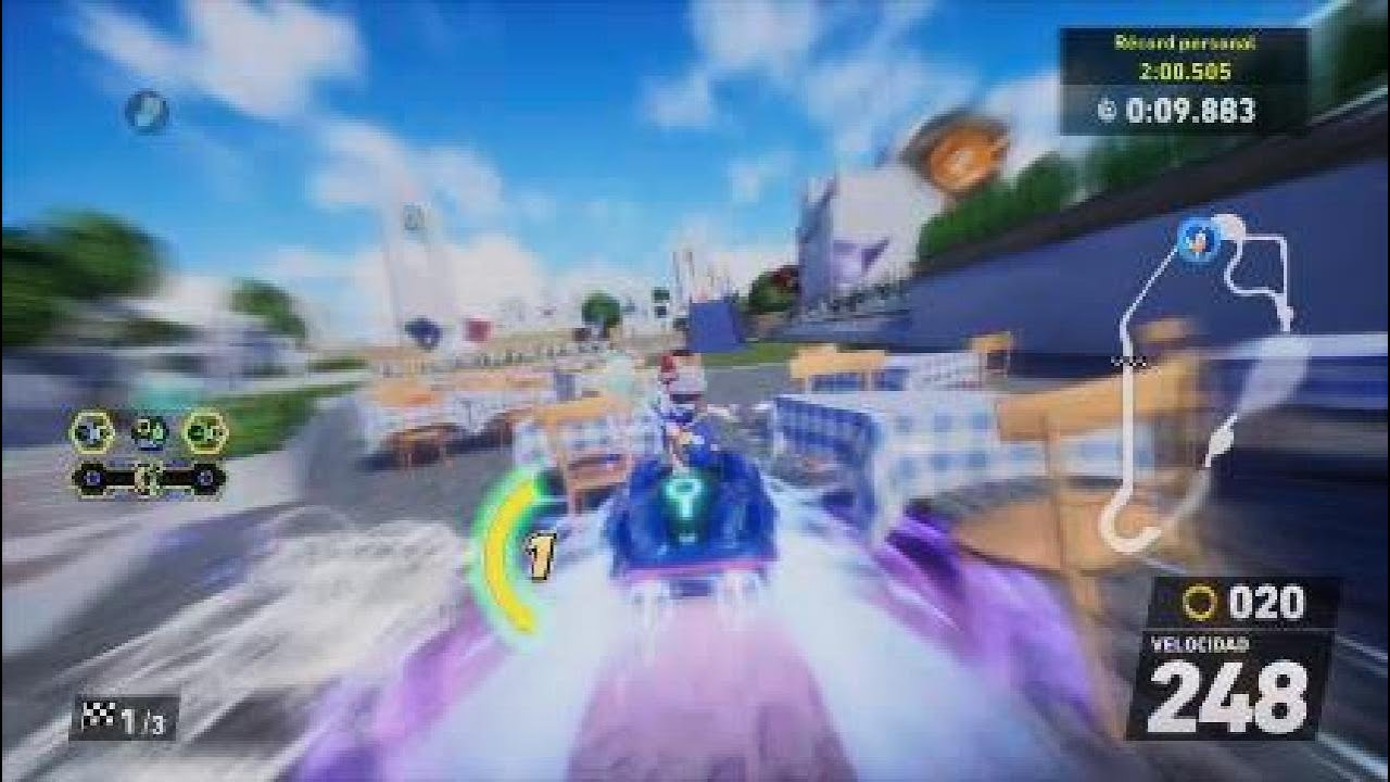 SONIC RACING CROSSWORLDS PARTE 2