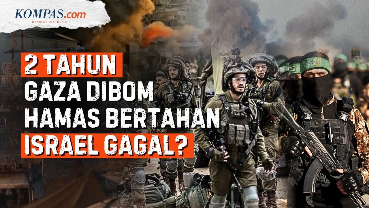 2 Tahun Israel Bom Gaza, Hamas Belum Hancur: Strategi Netanyahu Gagal?