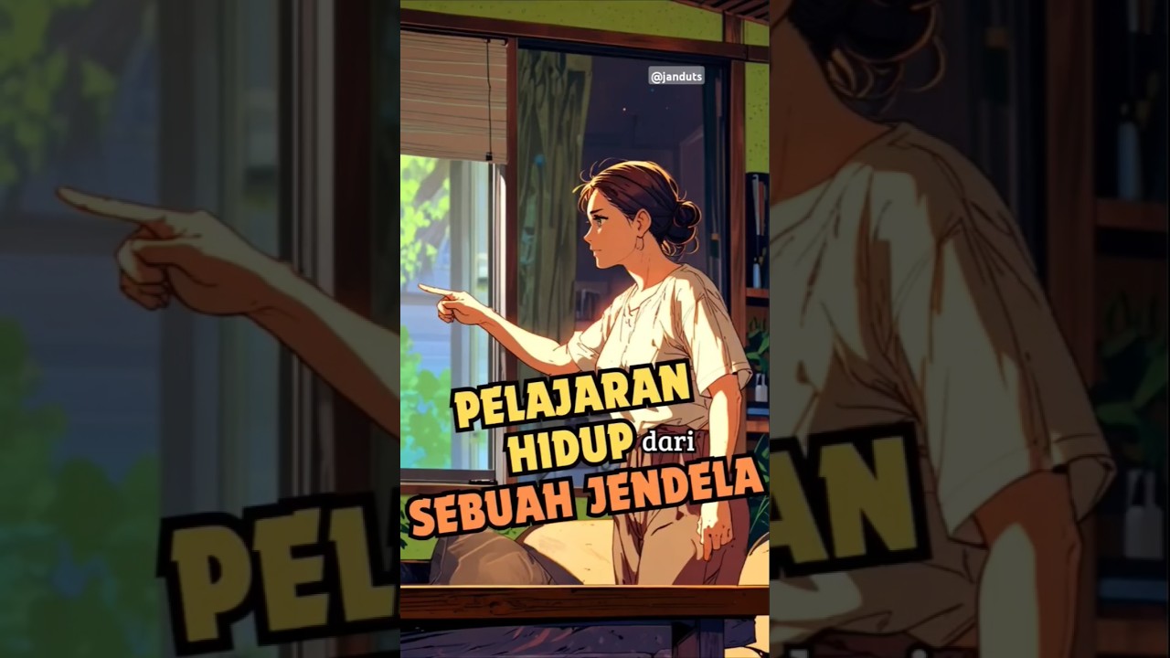Pelajaran Hidup dari Sebuah Jendela | Kisah Inspirasi |  Moral |  Inspiratif | Motivasi | Kehidupan