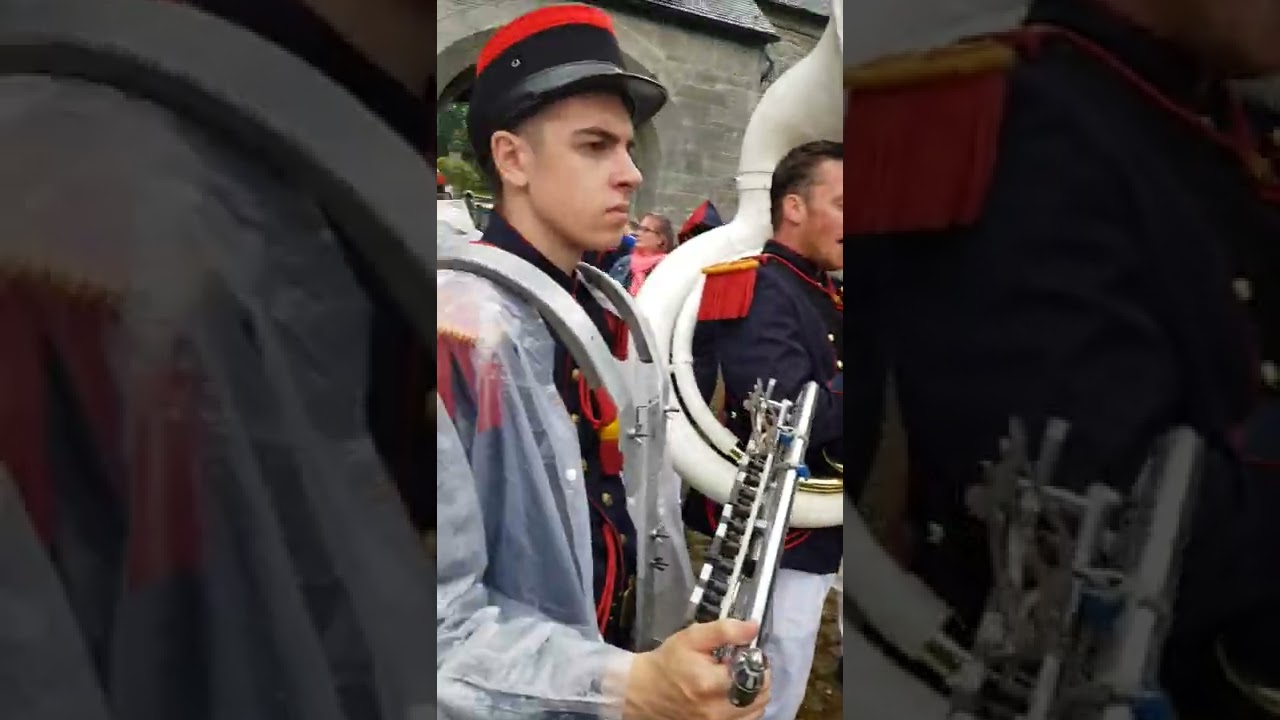 Marche Sainte Rolende Gerpinnes 2022 13 Dimanche de Pentec&ocirc;te arguedenne fanfare Royale d'Acoz