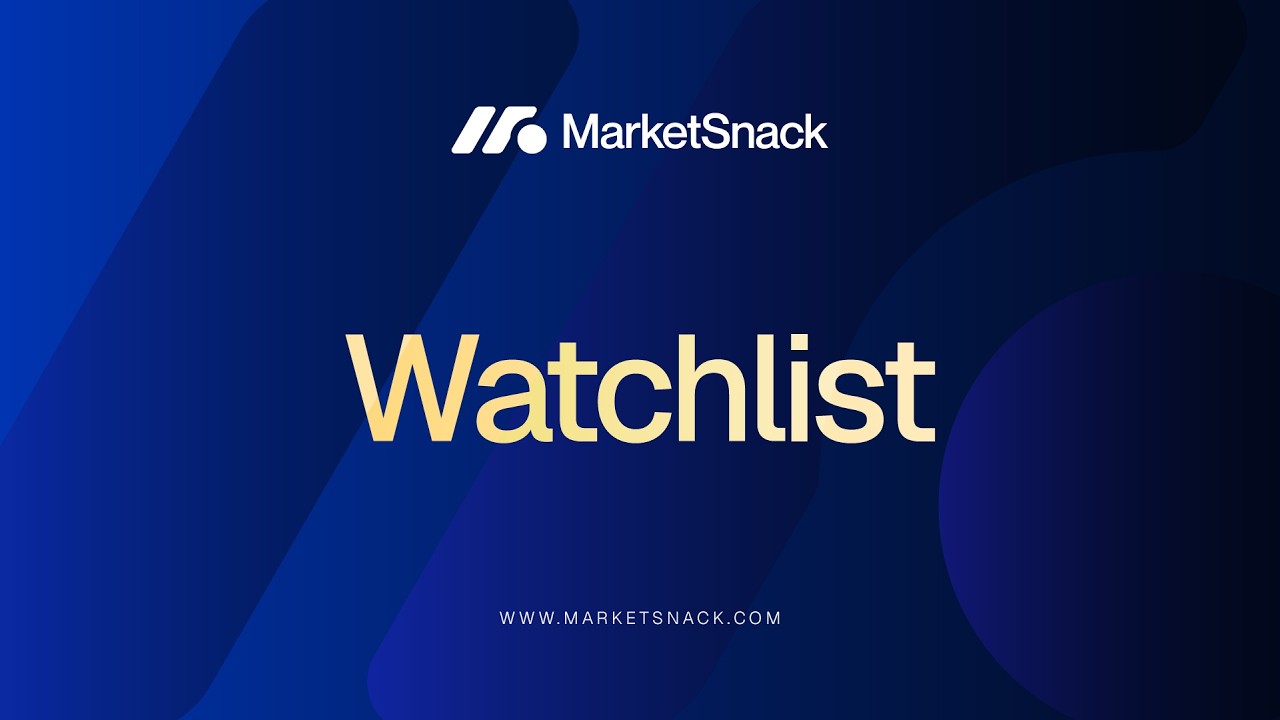 Watchlist: Curate What Matters. Cut the Noise.