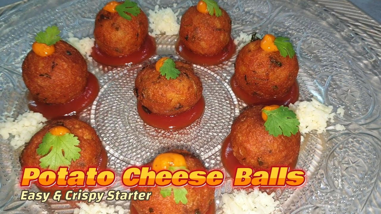 Crispy Potato Cheese Balls 😋 | Easy Evening Snack Recipe 