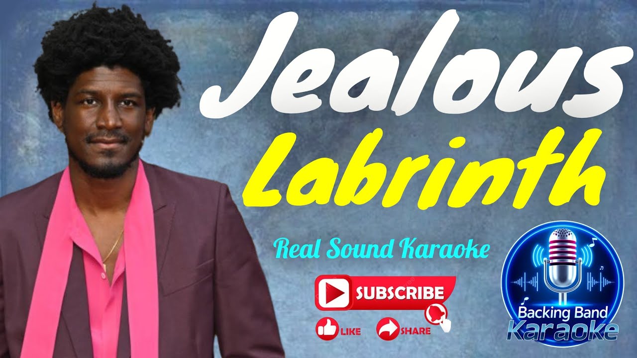 Jealous - Labrinth (Real Sound Karaoke) @BackingBandkaraoke 