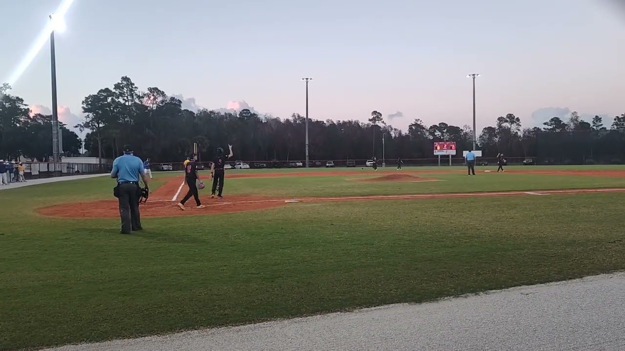 South Fork vs Martin County 3-3-26 Miguel Ferry pitching 2nd inning. 