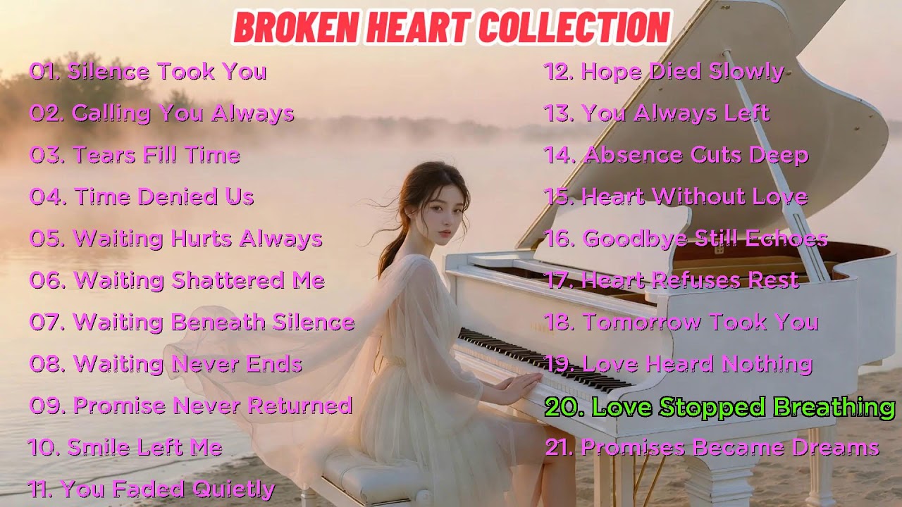 Nita Rossa Live - Broken Heart Collection &ndash; Emotional Piano Sad Songs | Deep Love & Heartbreak Album