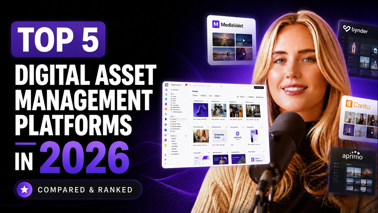 Top 5 Digital Asset Management Software Platforms in 2026 (Compared & Ranked)