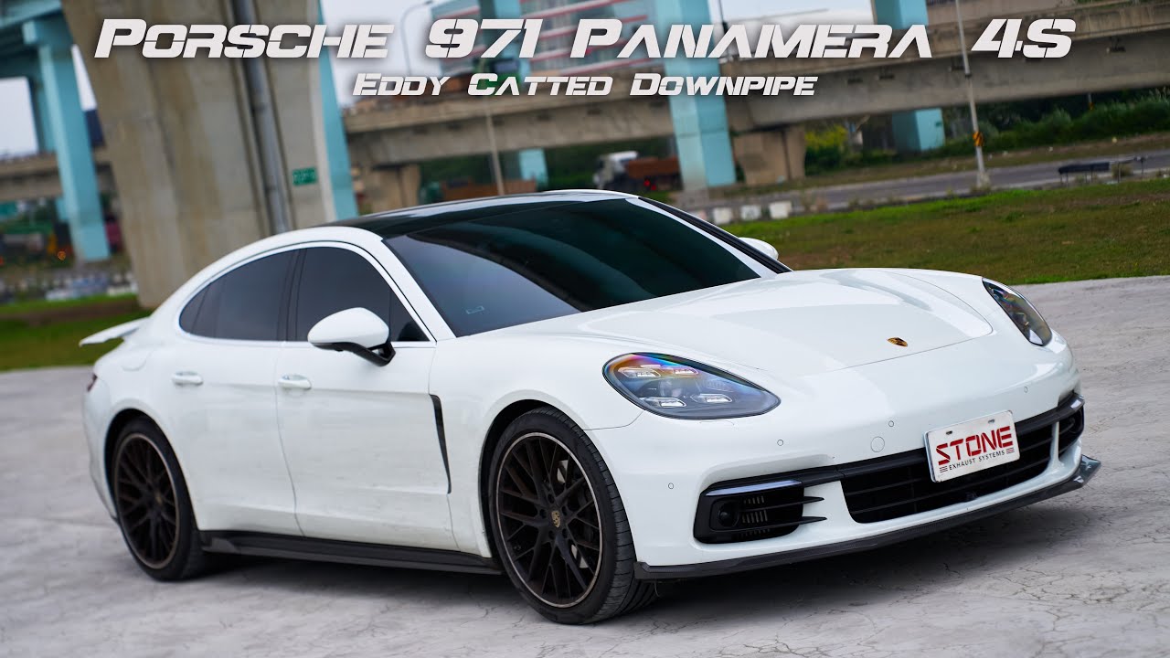 Porsche 971 Panamera 4S / Stone Catted Downpipe Sound