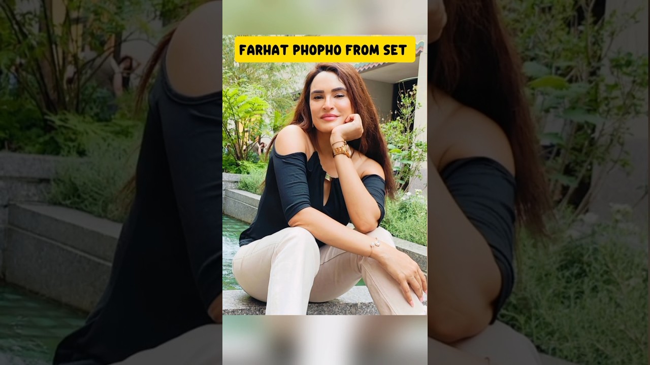 Judwaa Last Episode Farhat Phopho From Set |Judwaa Episode 60,61 |#judwaa#farhat#shorts