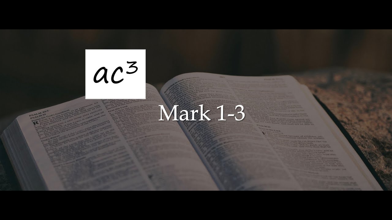 Mark 1-3 Midweek Service