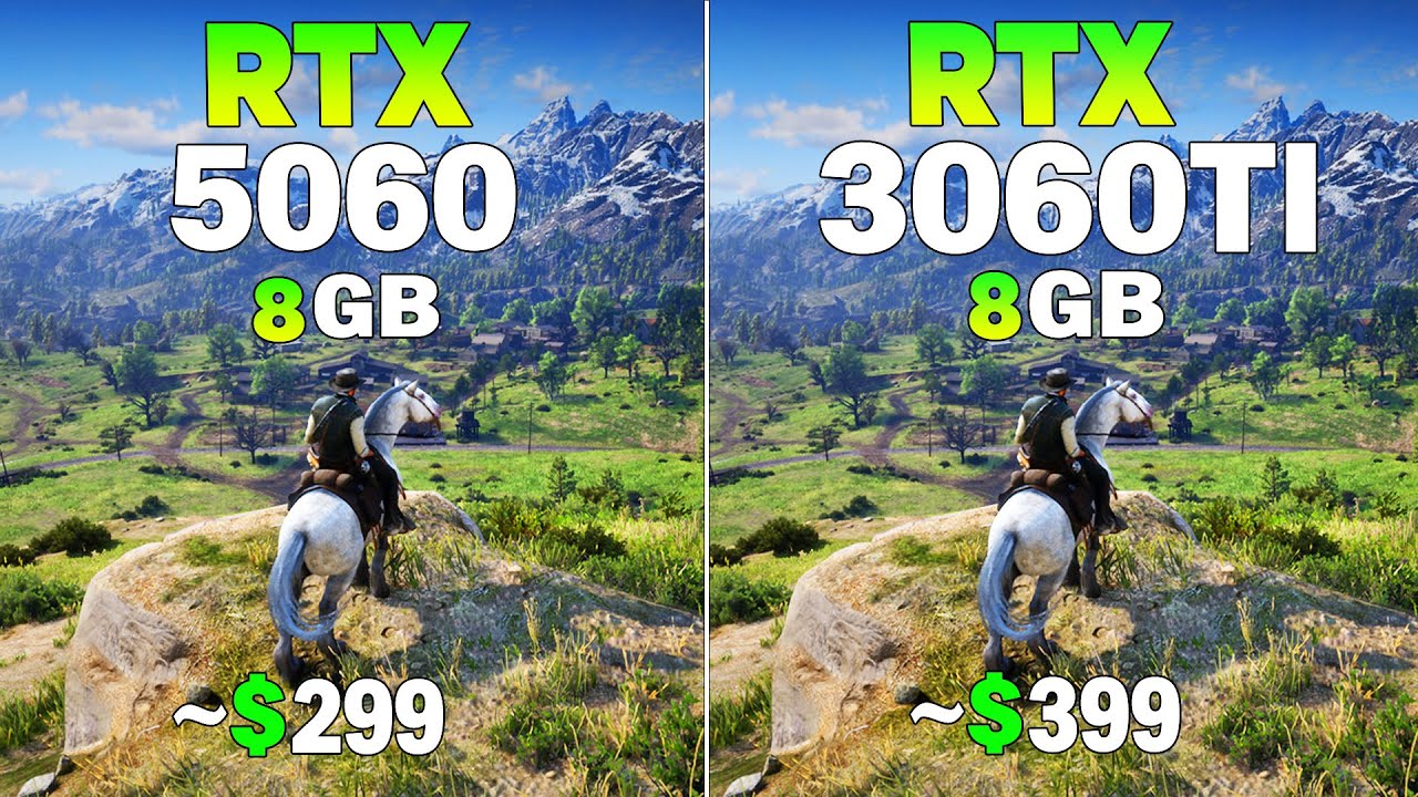 RTX 5060 vs RTX 3060 Tİ - Test in 8 Games