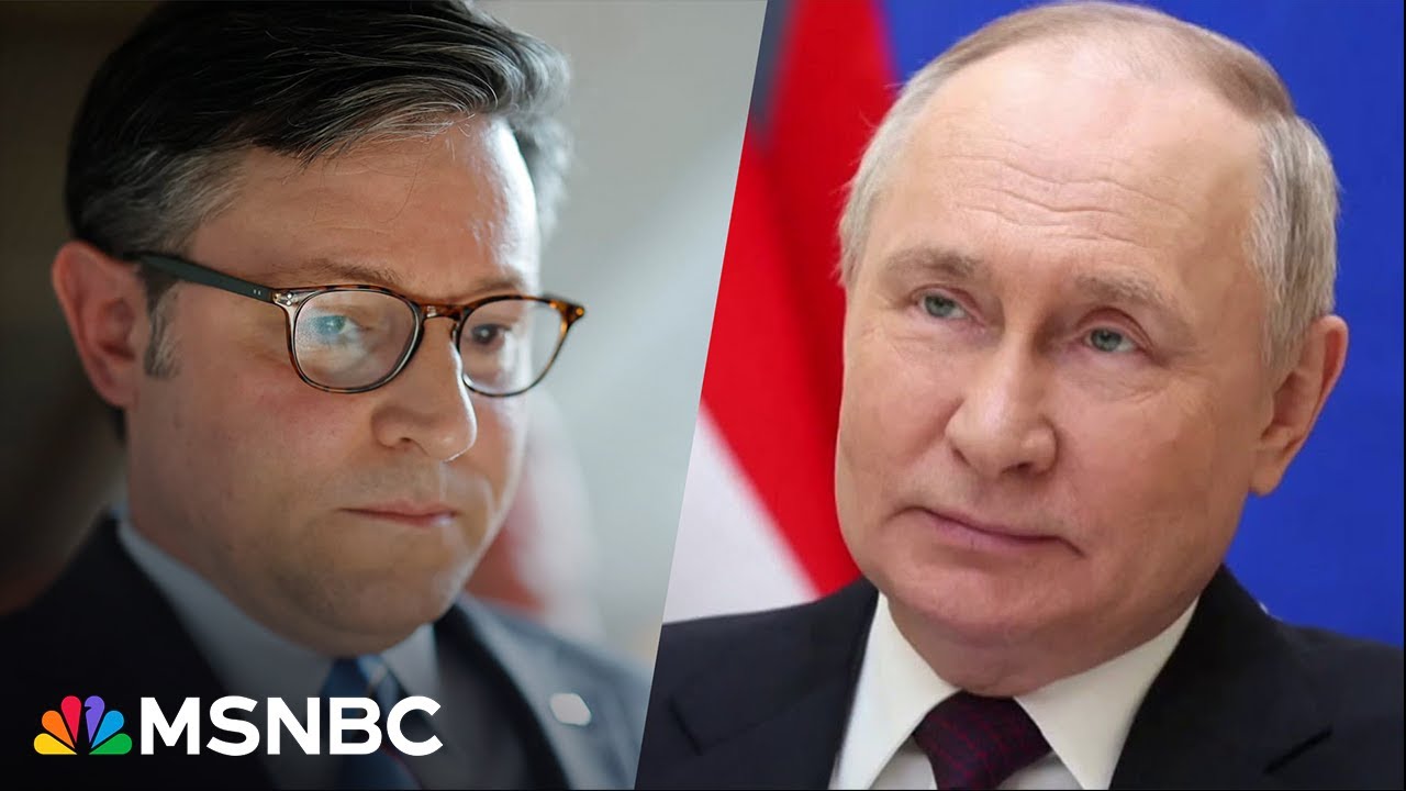 House GOP and Speaker Mike Johnson continue to embolden Putin by holding up Ukraine funding