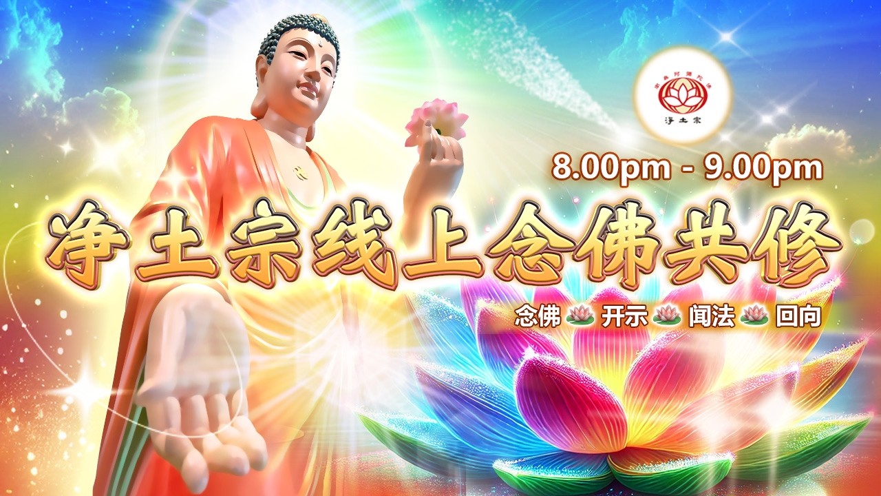 【同步】净土宗线上念佛共修暨法师开示【第2153天】+ 开示视频《念佛超度》08-02-2026 Online Session（晚上8pm-9pm (GMT+8))【打开CC字幕】