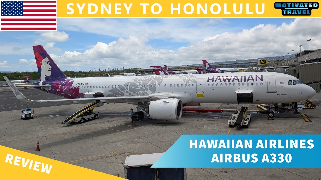 Обзор Airbus A330 Hawaiian Airlines + места класса Extra Comfort против эконом-класса