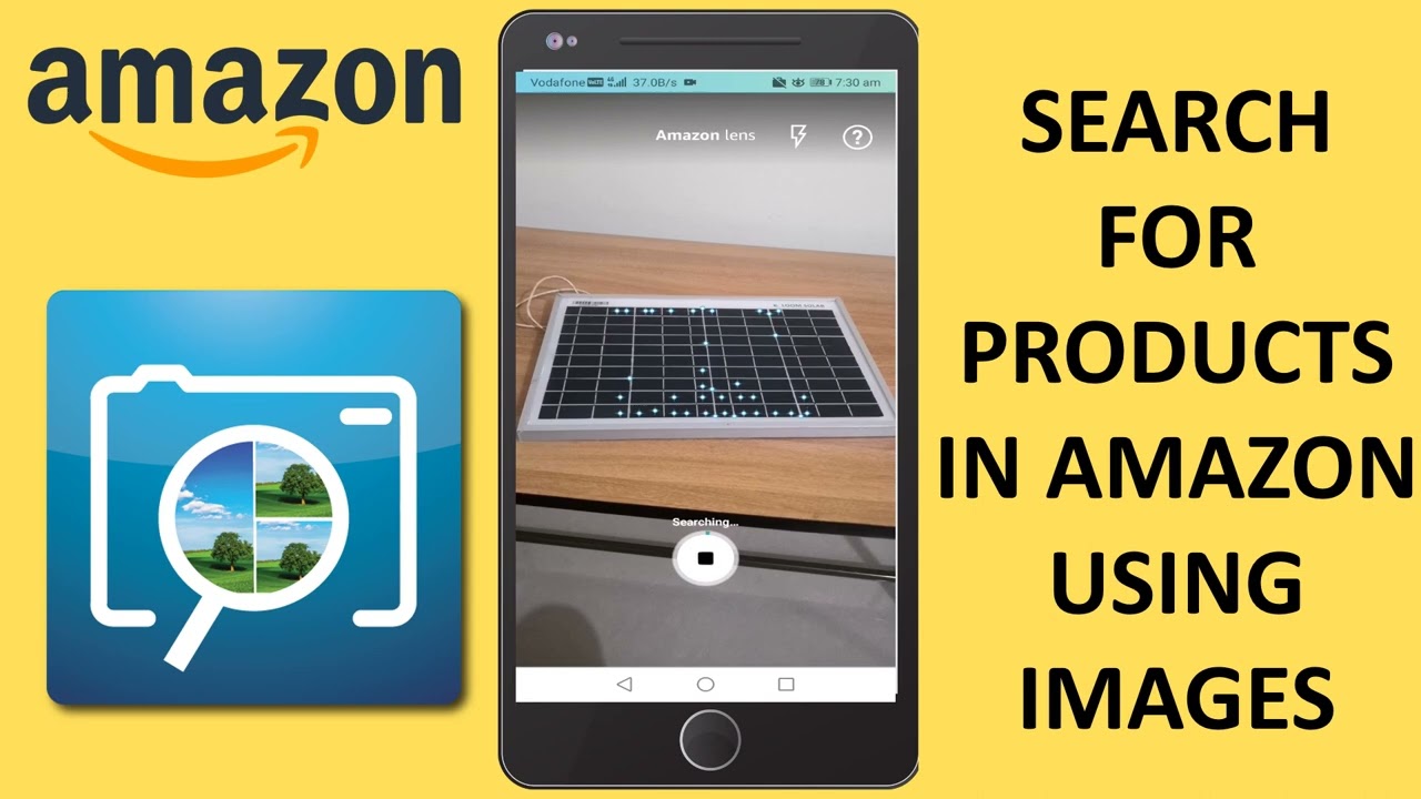 Search for products in Amazon using images