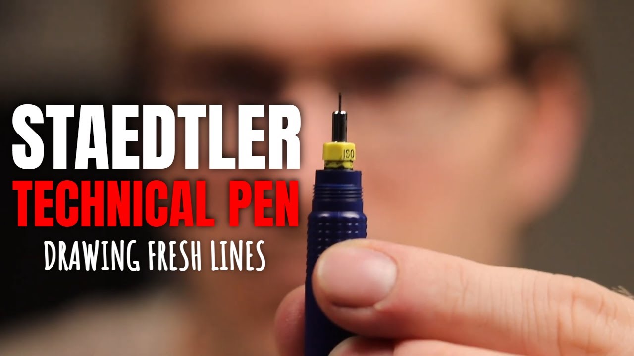 Staedtler Technical Pen | Drawing Some Fresh Lines