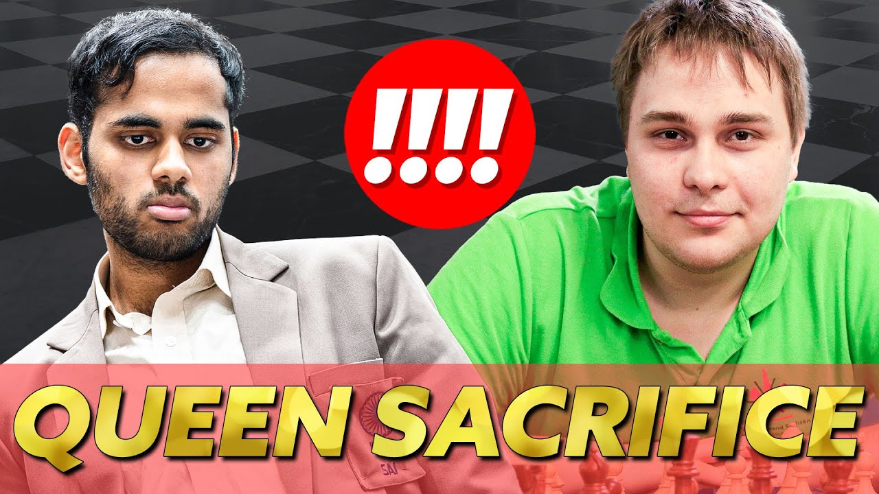 QUEEN SACRIFICE | Erigiaisi vs Prohaszka | Chess Olympiad Budapest 2024