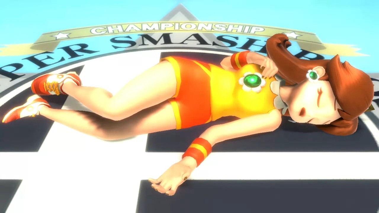 [リョナ] SSBU Daisy (Tennis Ace) Defeated Ryona