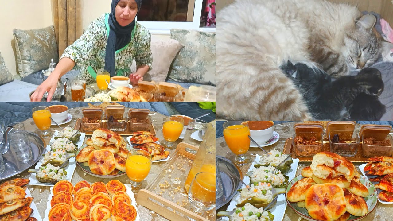 الصلاة والسلام على النبي 🥳 مبروك وألف  معرضة اسبوع المالح والحلو بعجين واحد اشكال وانواع الابداع 