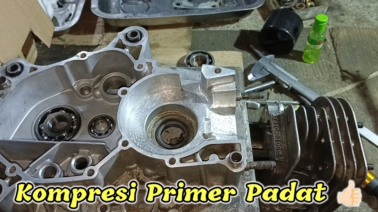 Modifikasi Crankcase Fizr || Padatkan Kompresi Primer