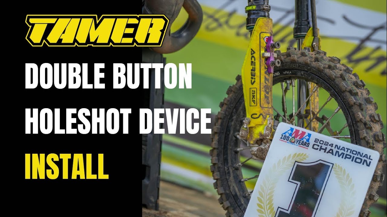 Tamer Double Button Holeshot Device Install