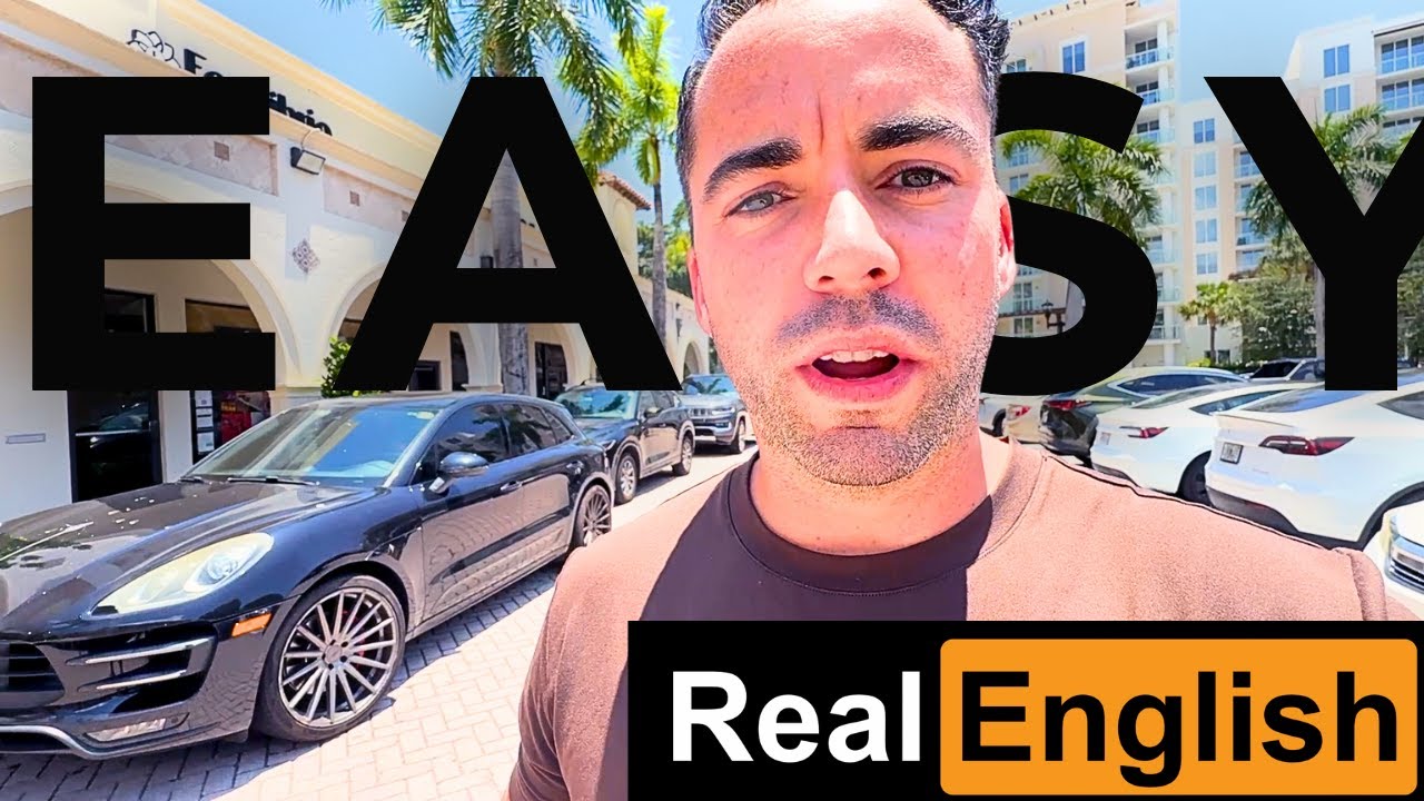 Easy English Listening Comprehension VLOG | Eating Driving Dentist Conversation