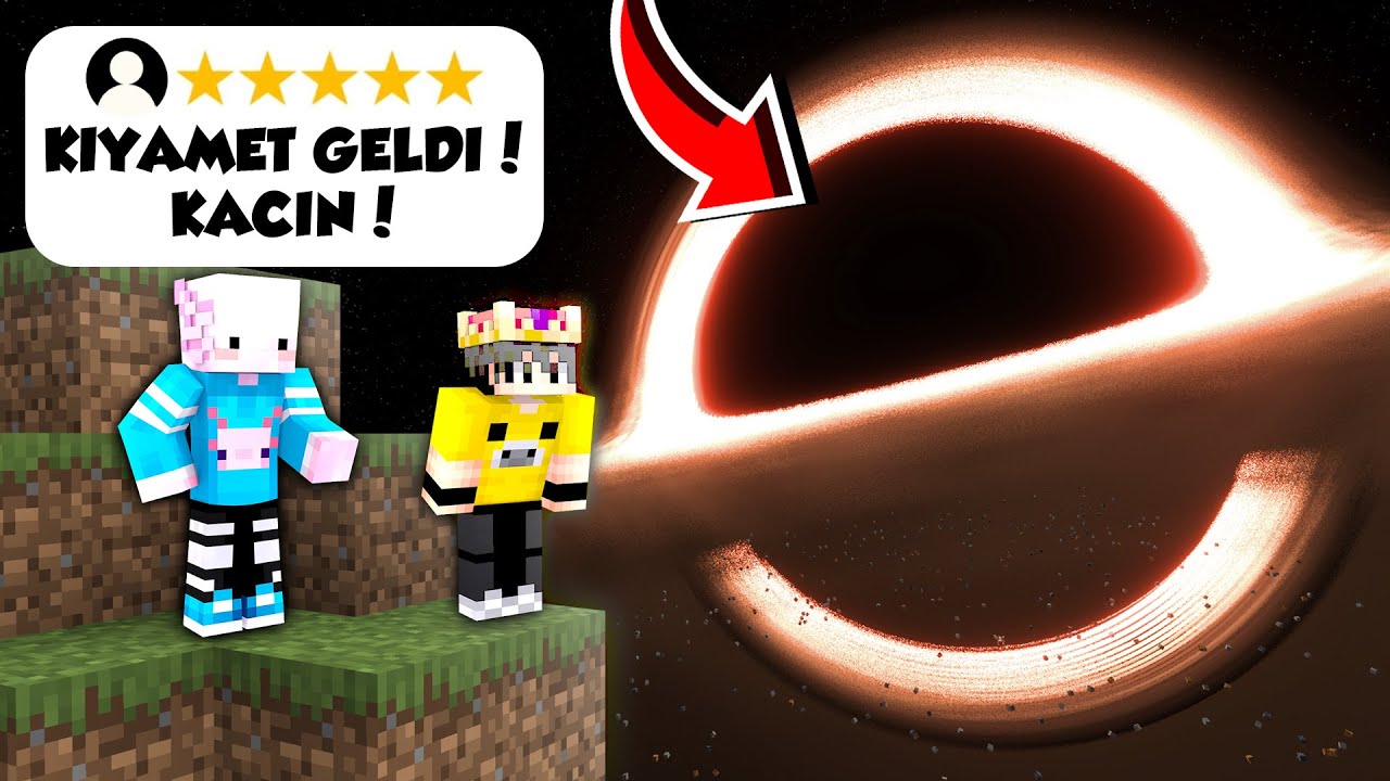Minecraft'ta 2 Salak YASAKLI KIYAMETİ YOK ETTİK!!