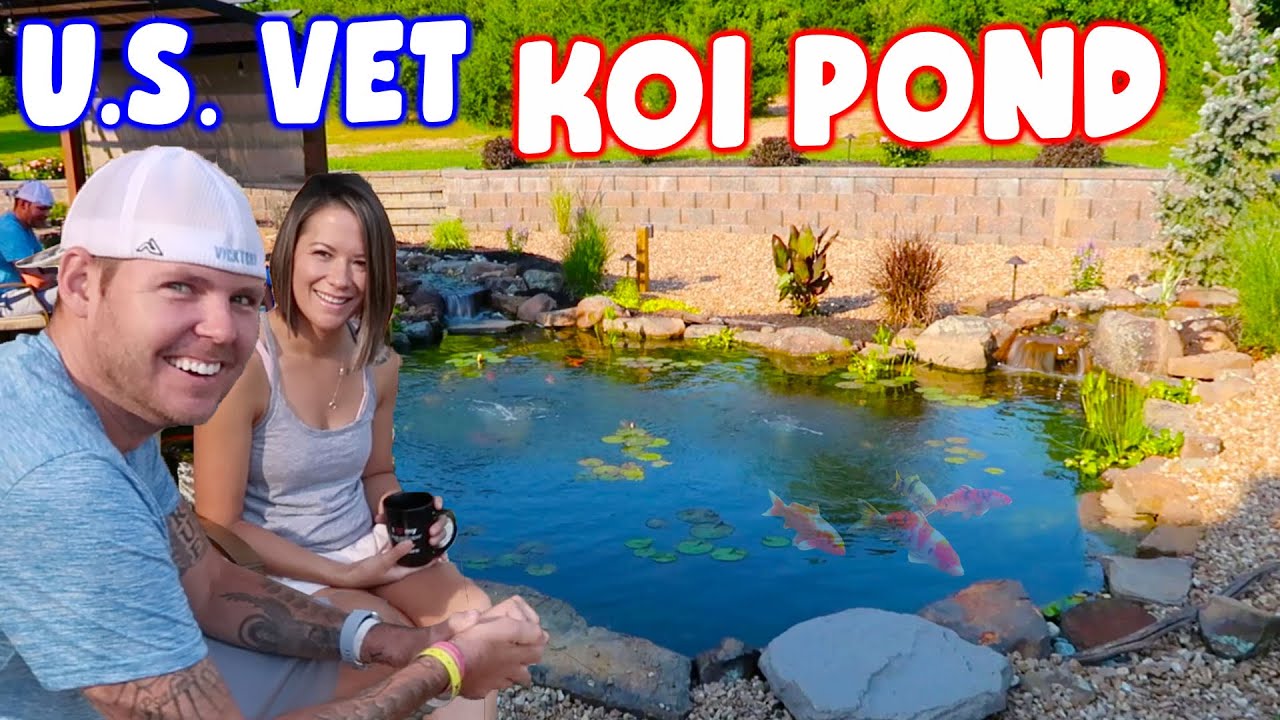 *KOI POND RENOVATION* for U.S. Veteran