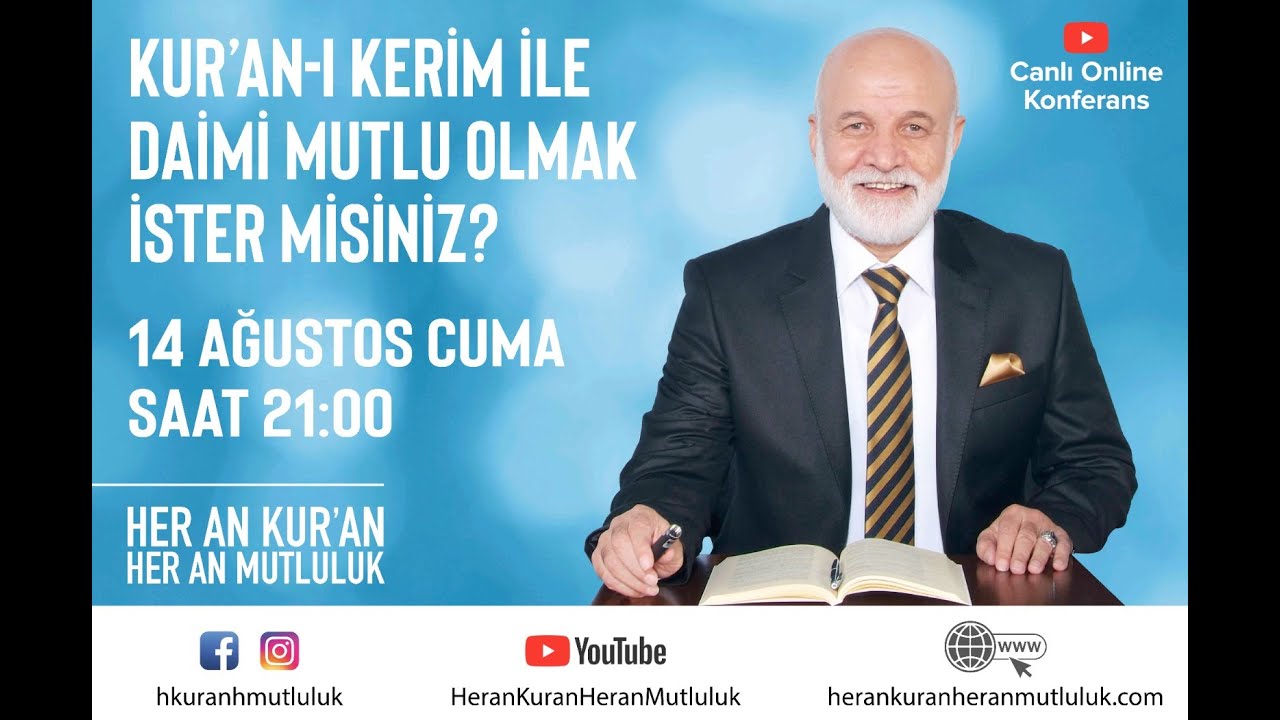 14 08 2020 Heran Kuran Heran Mutluluk Konferansı