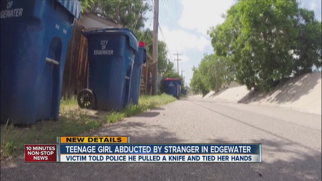 Teenage girl abducted by stranger in Edgewater