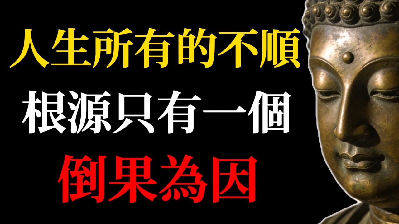 停止倒果為因，人生徹底翻身，別再做這四件愚蠢事！#佛學智慧#倒果為因#因果#改運#逆轉人生#佛法#人生哲學#心靈成長#修心#修行#命運#佛教故事#智慧人生#心念#業力#禪#正念#人生覺悟