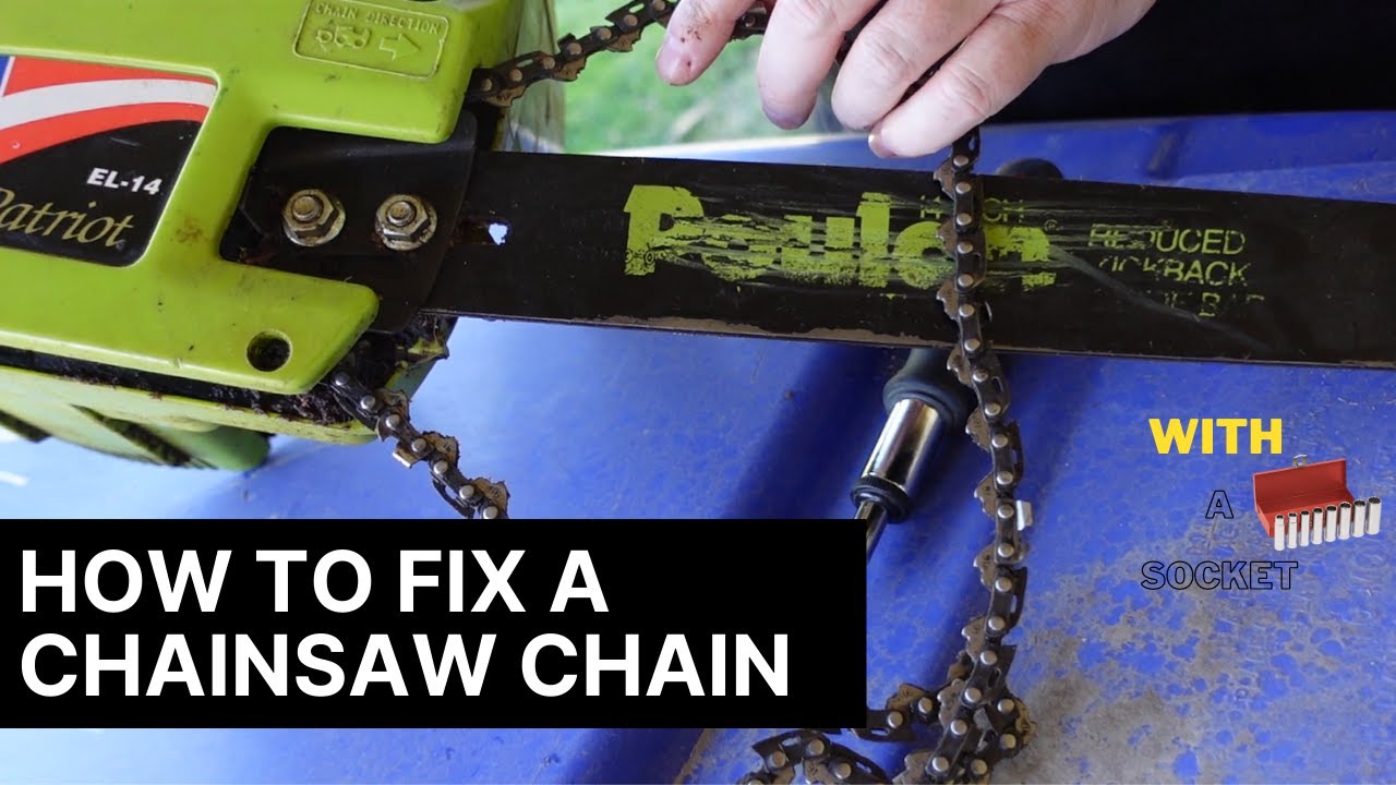 Chainsaw Chain Tightening/Installation